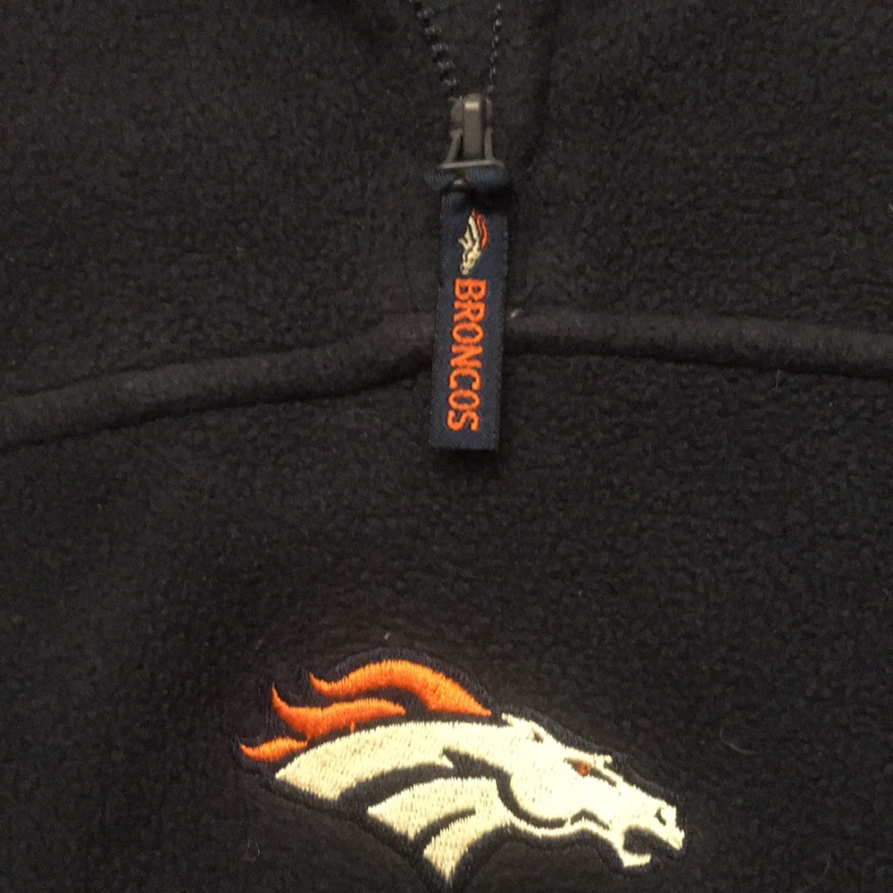 Broncos Fleece NFL Jacket Size L - Picture 2 of 6